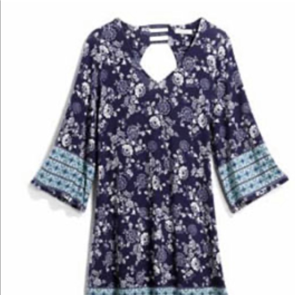 Skies are blue  Wren knit Dress